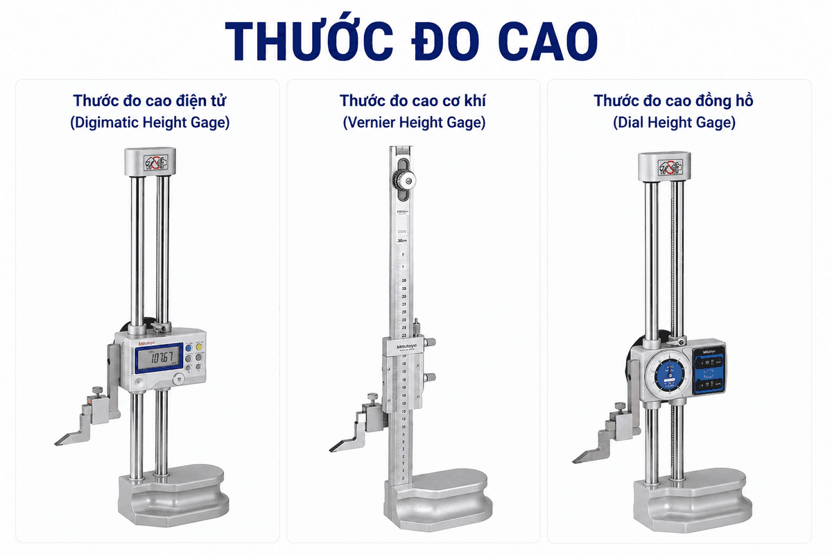Thước đo cao Mitutoyo